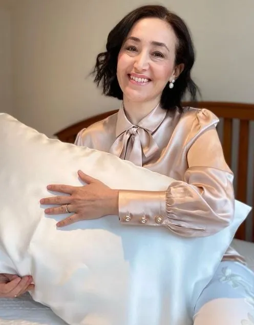 White Silk Pillowcase - Standard & Queen