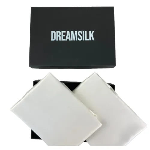 White Silk Pillowcase - Standard & Queen
