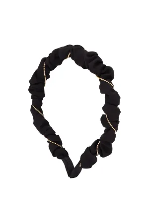 WRINKLY FABRIC HEAD BAND
